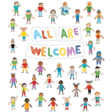 Carson Dellosa All Are Welcome Bulletin Board Set 110533